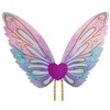 Winx Club Bloom’s Flora Wings Dress-Up Costume for Kids - Adjustable 20" Play Wings with Glitter Details - 2 of 4