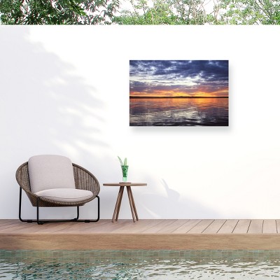 Trademark Fine Art Beata Czyzowska Young A Touch Of Orange Outdoor Canvas  Art