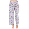 Casual Nights Women's Long Sleeve Rayon Button Down Pajama Set - 4 of 4