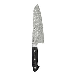 KRAMER by ZWILLING EUROLINE Damascus Collection 7-inch Santoku Knife - 1 of 3
