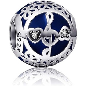 Sterling Silver Dangle Charm Bead for Mother's Day - Compatible with Charm Bracelets & Necklaces - 1 of 4