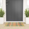 Sheila Wenzel-Ganny Pastel Country Plaids Welcome Mat - society6 - 2 of 3
