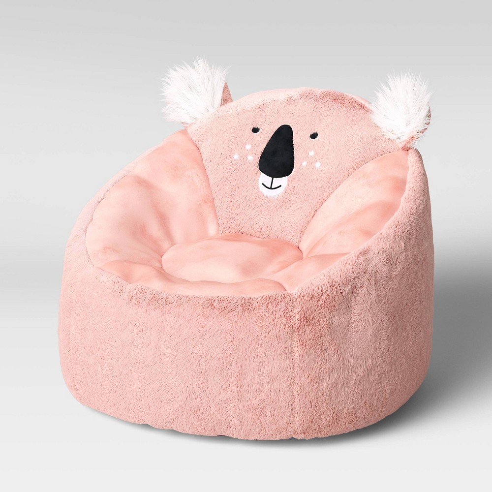 Photos - Bean Bag Koala Kids'  Chair - Pillowfort™