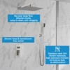 Whizmax Bathroom Shower Faucet Set, Rainfall Shower Head With Handheld Combo With Pressure-Balanced Valve - 4 of 4