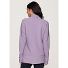 RBX Active Lightweight Mock Cowl Neck Quilted Pullover Tunic with Thumbholes - 2 of 4