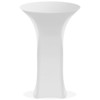 Lann's Linens Round Spandex Tablecloth for Highboy Cocktail Table - 2 of 4