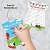 Big Dot of Happiness Farm Animals - 2-in-1 Barnyard Baby Shower Cards - Activity Duo Games - Set of 20 - 3 of 4