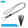 Unique Bargains Keys Whistle ID Card Holder Badge Lanyards with Metal Ring 18" - 3 of 4
