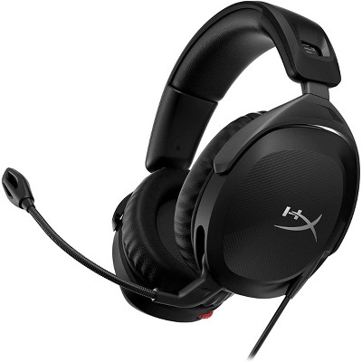 HyperX Cloud Stinger 2 Gaming Headset Mic DTS Black PC Headphone X Spatial Audio - Manufacturer Refurbished