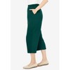 Woman Within Plus Size 7-Day Knit Capri - 4 of 4
