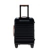 FONTOI 24 Inch Carry On Luggage with Wheels Carry On Suitcase Lightweight Travel Rolling Suitcase Hard Shell Suitcase, Black 16.53"* 10.23"*25.19" - 2 of 4