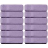 White Classic Luxury 100% Cotton Washcloths Set of 12 - 13x13" - 2 of 4