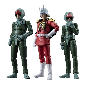 MegaHouse Mobile Suit Gundam G.M.G. Principality of Zeon Standard Infantry Soldier and Char Aznable - 1 Figure - 1 of 3