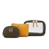 MKF Collection Laura Women's Cosmetic Punch 10 Pcs Sets, Small Travel Makeup Bag by Mia k - 2 of 4