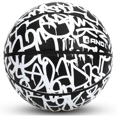 AND1 Chaos Rubber Basketball: Office Regulation Size (29.5 inches) Streetball, Made for Indoor Outdoor Games