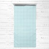 Bacati - Houndstooth Aqua Muslin 3 pc Toddler Bed Sheet Set 100 percent cotton - 2 of 4