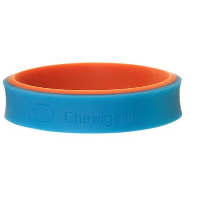 Chewigem Child Flip Bangle, Orange/Blue, Set of 2