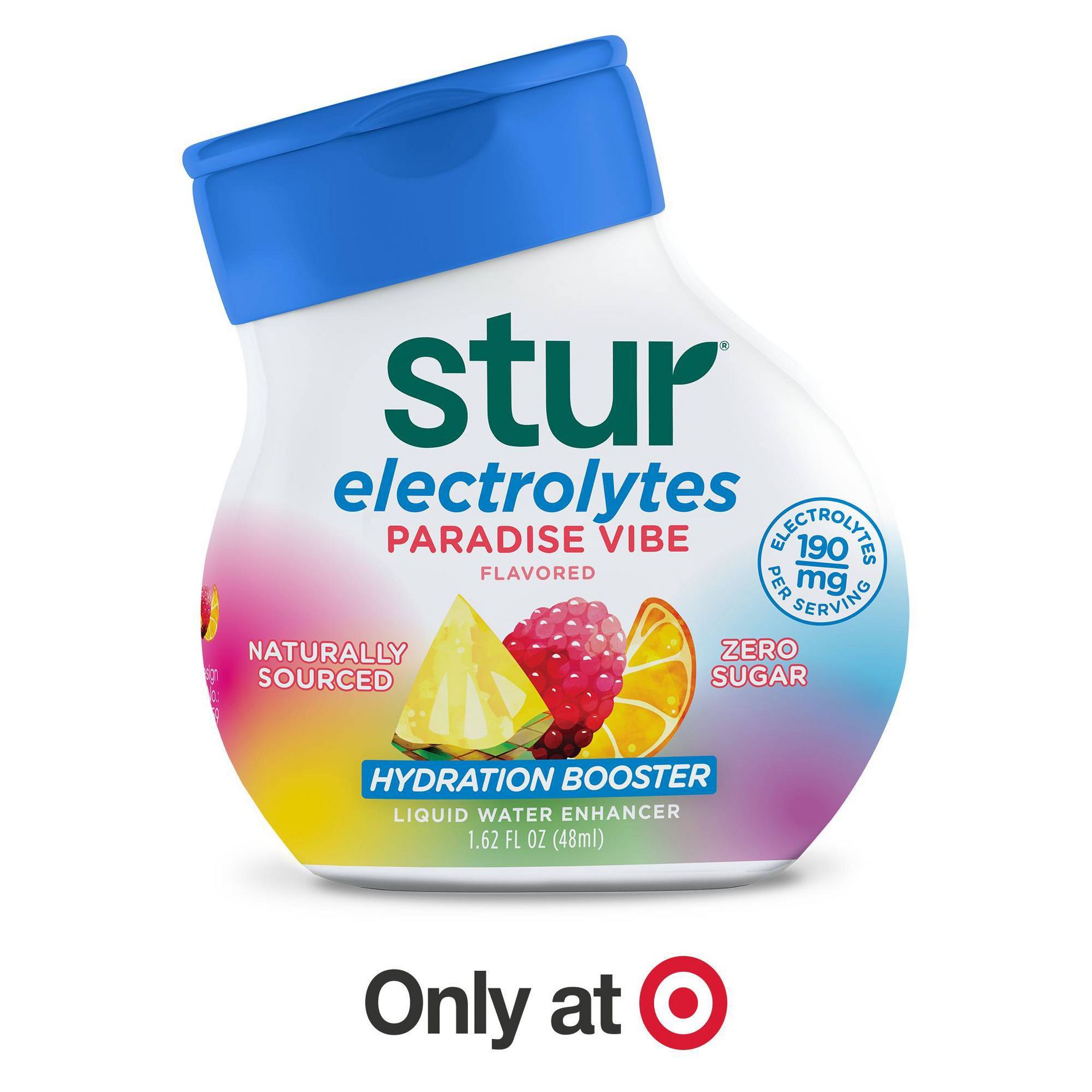 Stur Electrolytes Flavored Liquid Water Enhancer Drink Mix - 1.62 fl oz Bottle