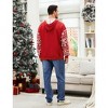 PATPAT Stitch Family Matching Christmas Hooded Sweatshirt Stitch Snow Pattern Long Sleeve Pullover Hoodies - 4 of 4