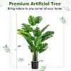 Cesicia 5 Feet Artificial Tree Faux Monstera Plant for Home Indoor and Outdoor,1pcs - 2 of 4