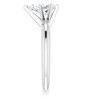 Pompeii3 1/3Ct Solitaire Pear Shape Diamond Engagement Ring in 14k White or Yellow Gold - 2 of 4