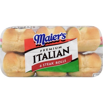 Maiers Italian Steak Rolls - 15oz