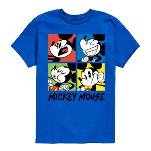 Boys' - Disney - Mickey Colorblock Short Sleeve Graphic T-Shirt - 1 of 4