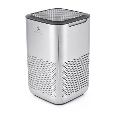Medify Air MA-15 Compact Home Air Purifier with Dual H13 True HEPA Filter, Removes 0.10 Micron Particles for Up to 330 Square Foot Rooms, Silver