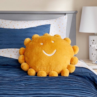 Sunshine Kids&#39; Pillow with Poms - Pillowfort&#8482;