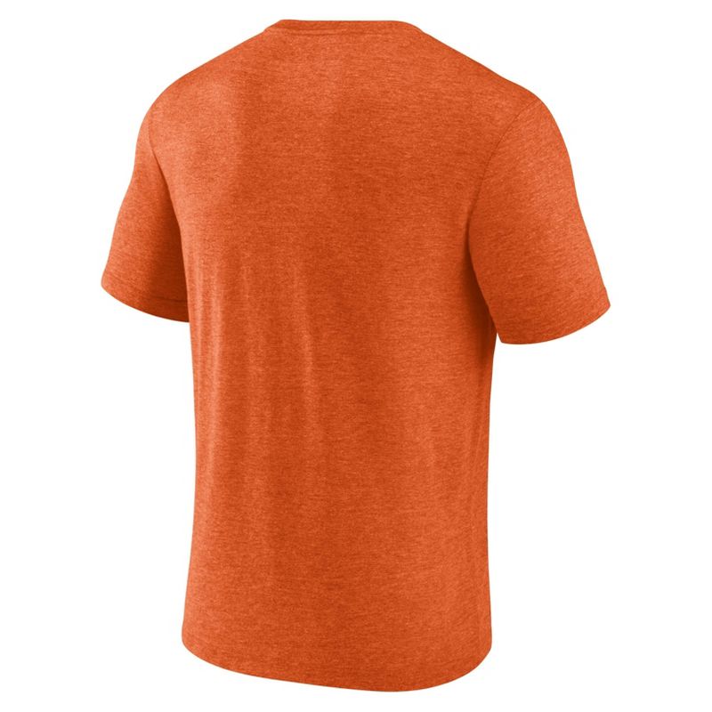 NCAA Oklahoma State Cowboys Men&#39;s Tri-blend Chase T-Shirt, 3 of 4