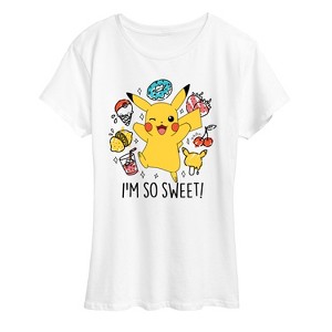 Women's - Pokémon - I'm So Sweet Short Sleeve Graphic T-Shirt - 1 of 4