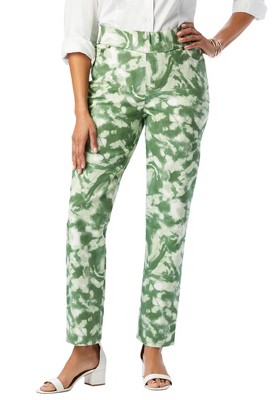 Women's Chenille Drawstring Leggings with Ribbed Waistband and Cuffs - A  New Day™ Green XL