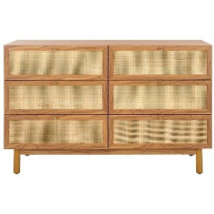Aino 6 Drawer Dresser - DRS9600 - Safavieh - 1 of 4