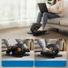 VisioGear Home Gyms, Under-Desk Elliptical Machine with Adjustable Speed, Mini Elliptical for Home, Black, 17.4"*15.9"*10.1" - 3 of 4