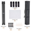 10 x 10Ft Pop Up Canopy Tent Easy Setup Outdoor Shade Instant Portable Sun Shelter Canopy Tent for Parties Camping Beach - 3 of 4