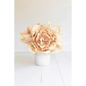 Botanica Stem Spray – 29"L Bendable EVA Foam Floral Accent in Peach, Set of 6 by Kalalou - 1 of 3