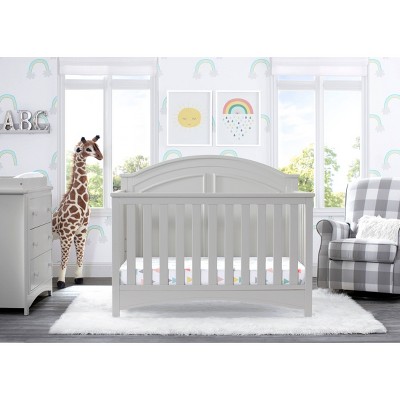 Delta Children Perry 6-in-1 Convertible Crib - Moonstruck Gray