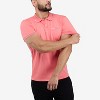X RAY Men's Short Sleeve Polo With JQD Rib Collar And Pocket - 3 of 4