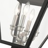 Livex Lighting Mansfield 4 - Light Post Light in  Black - 2 of 4