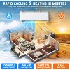 AMERLIFE Mini Split Air Conditioner Heat Pump, Energy Star Inverter AC with Wi-Fi Smart Control - 3 of 4