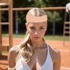 Unique Bargains Breathable Wig Band 8.66"x1.57" 1 Pc - 2 of 4