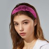 Unique Bargains Satin Knot Hairband for Women 4.92"x1.18" 4 Pcs - 2 of 4