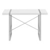 NicBex Home Office Desk Modern Computer Desk with Wooden Desktop and Black Metal Legs for Office, Study - 2 of 4
