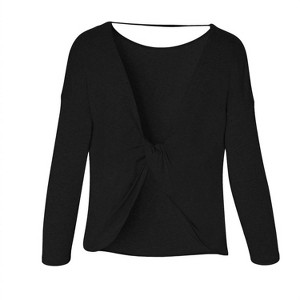 Women's Calypso Long Sleeve Draped Back Top - Twelve Eighty Eight - 1 of 1