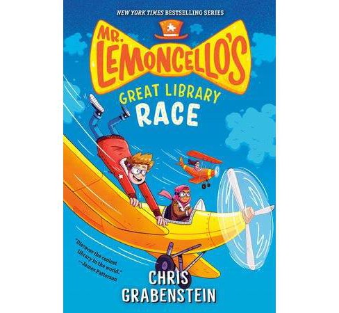 Mr Lemoncellos Great Library Race Mr Lemoncellos Library 3 By Chris Grabenstein