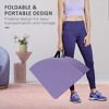 Foldable Crash Mat, Pole Padding with Carrying Handles and EPE Foam for Dance Training and Exercise - 4 of 4