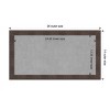 Amanti Art Whiskey Brown Rustic Framed Magnetic Board 26 x 14 in. - 4 of 4
