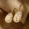 Ross-Simons Mother-Of-Pearl and Multicolored Enamel Bird Drop Earrings in 18kt Gold Over Sterling - 3 of 4