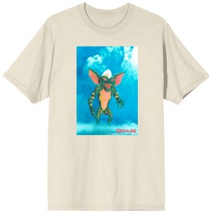 Gremlins Monster On Smoky Background Men's Short Sleeve Tee - 1 of 2