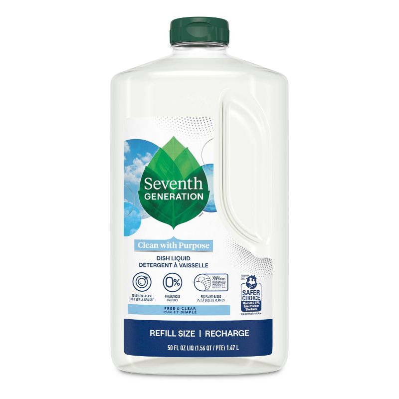 Seventh Generation Free & Clear Liquid Dish Soap, 3 of 11